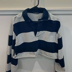 Brandy Melville collared long sleeve